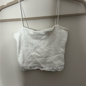 SERIOUSLY SOFT BUNGIE CAMI CROP TOP
